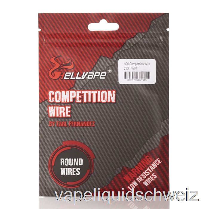 Hellvape N90 Competition Runddraht N90 – 23 G – 0,09 Ohm/Zoll Vape Ohne Nikotin